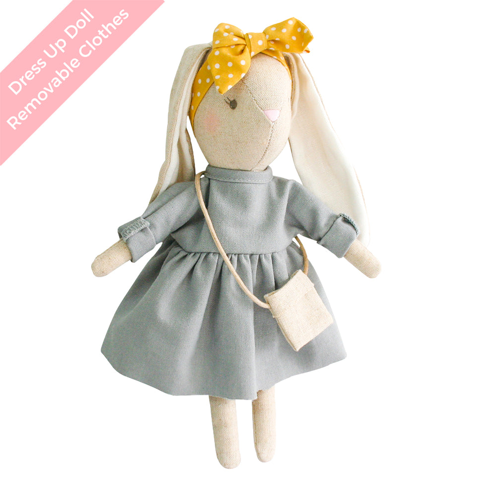Mini Sofia Bunny 27cm Grey