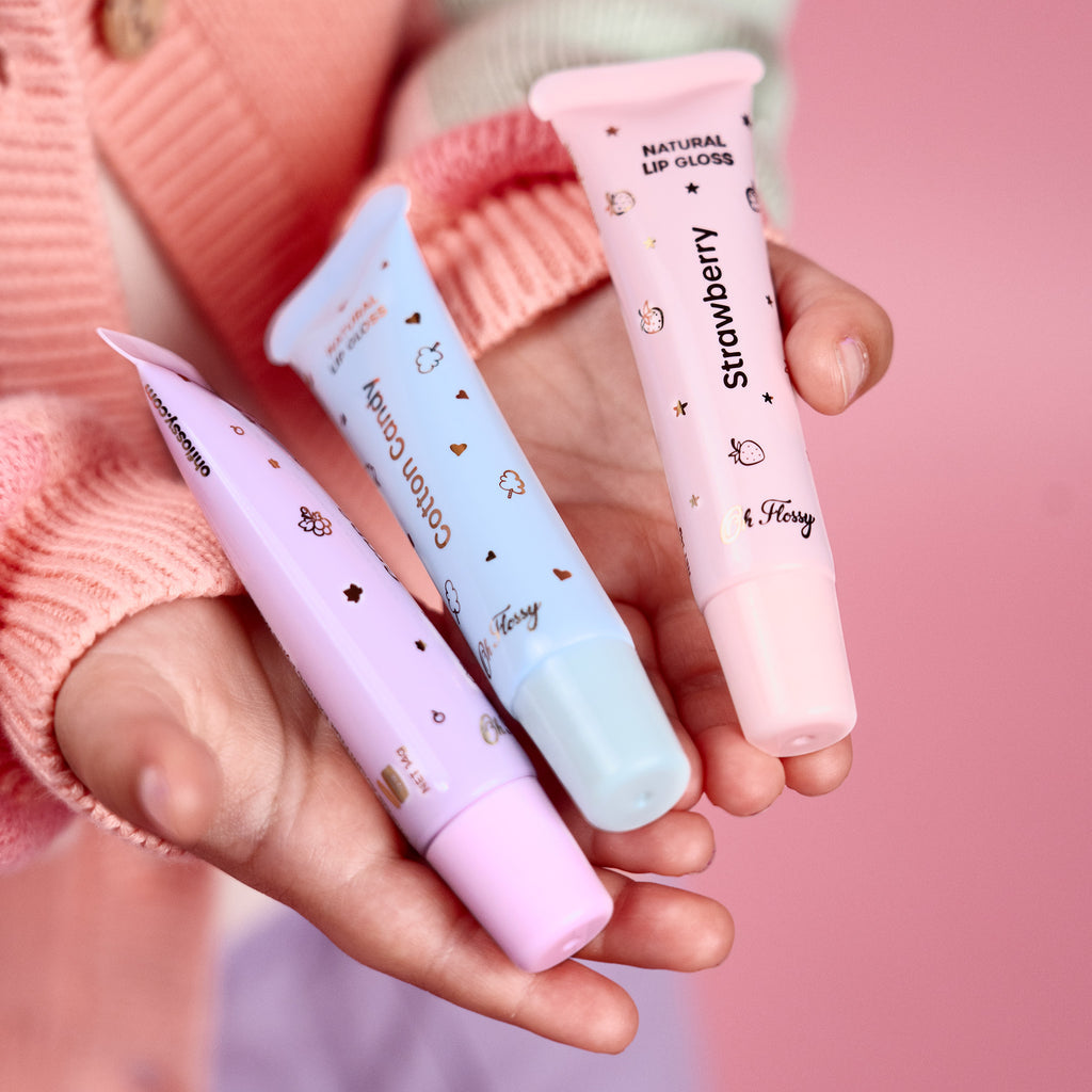 Kids Natural Lip Gloss - Cotton Candy