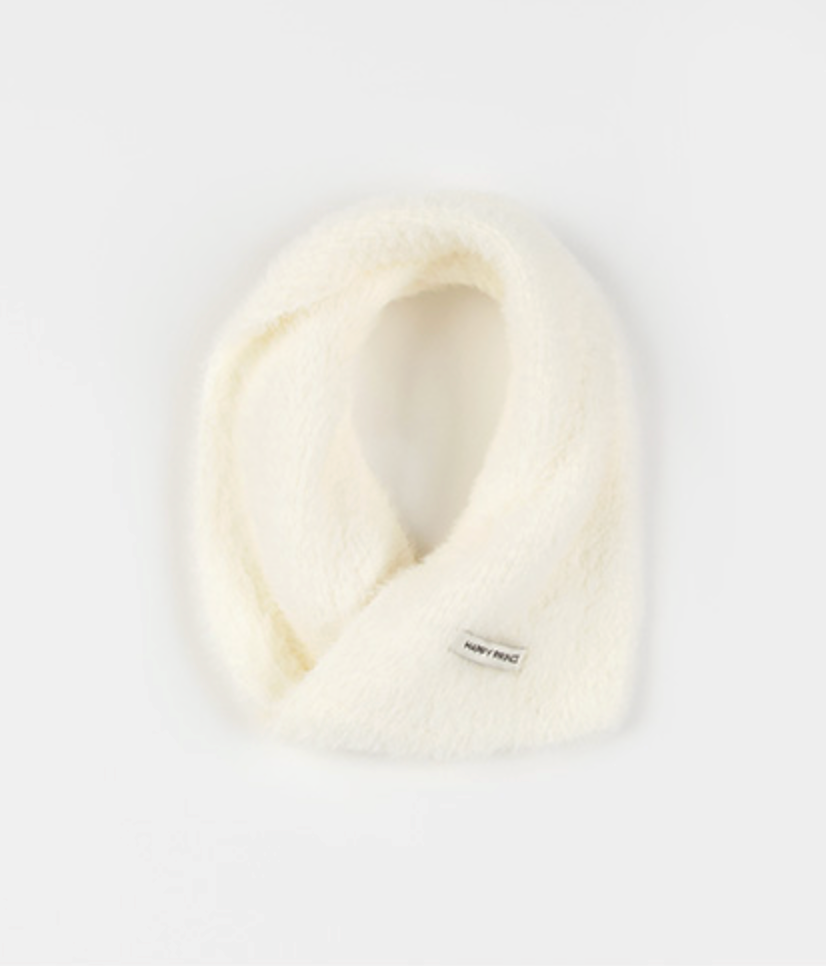 Mink Fluffy Knit Baby Muffler