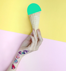 Salute to Surrealism Temporary Tattoo