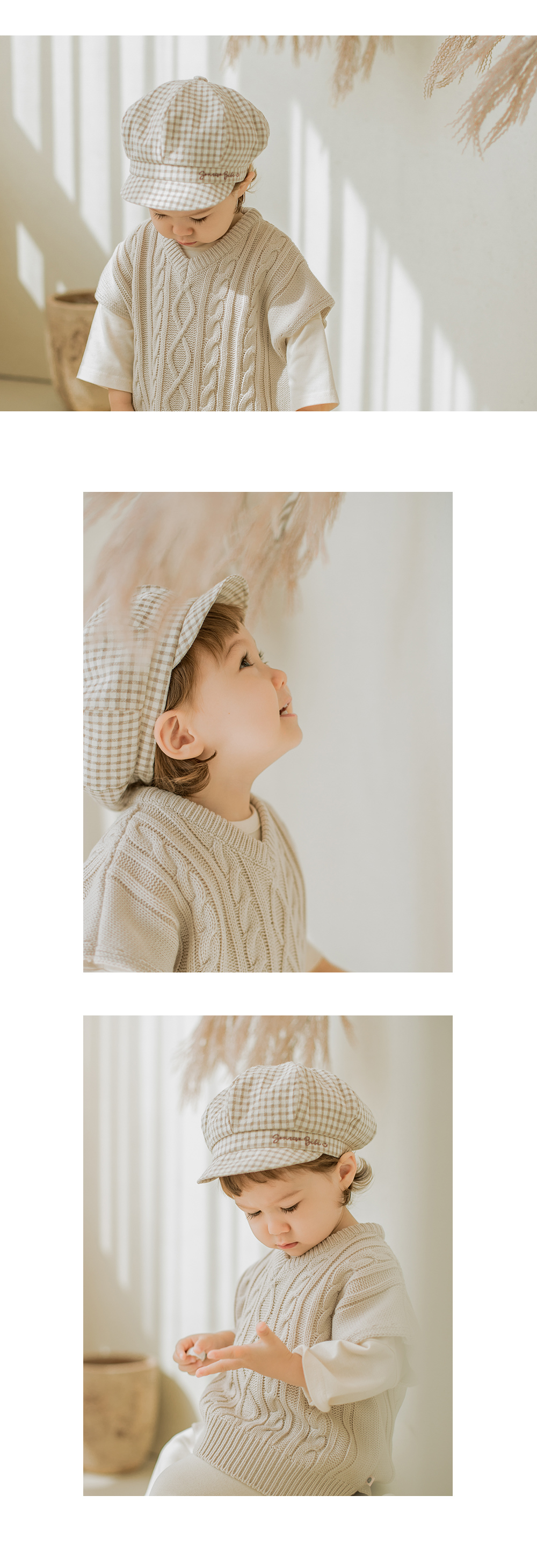 Tony Baby Newsboy Cap
