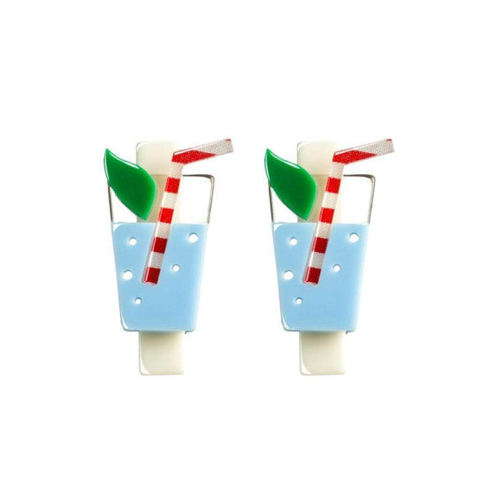 Tropical Juice Blue Alligator Clip