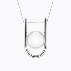 Pregnancy Necklace - "U" collection - Silver