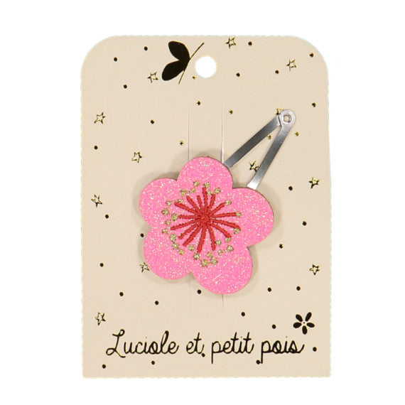 Ume flower hair clip - Pink