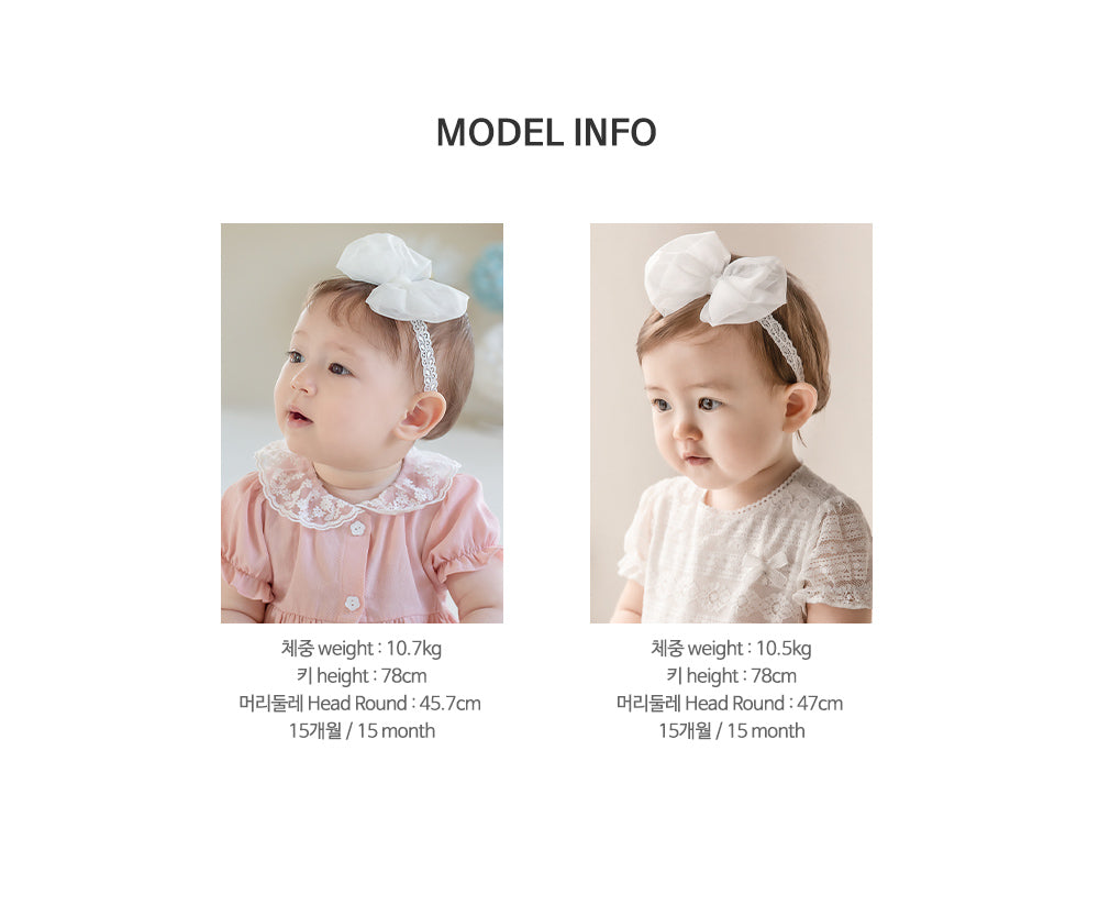 Audrey baby hairband