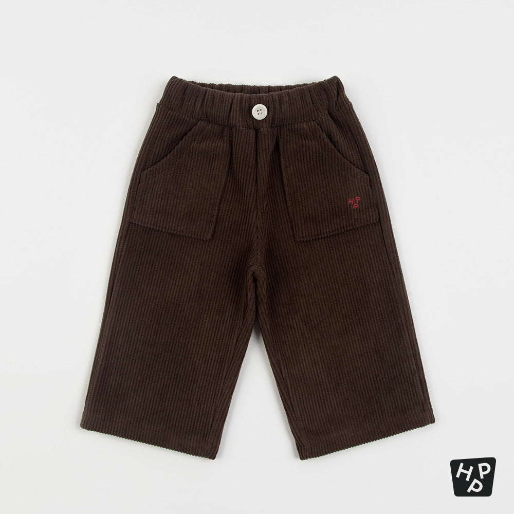 S'more Fleece Lined Corduroy Wide Pants