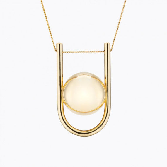Pregnancy Necklace - "U" collection - Gold