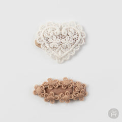 Love emma baby barrettes set