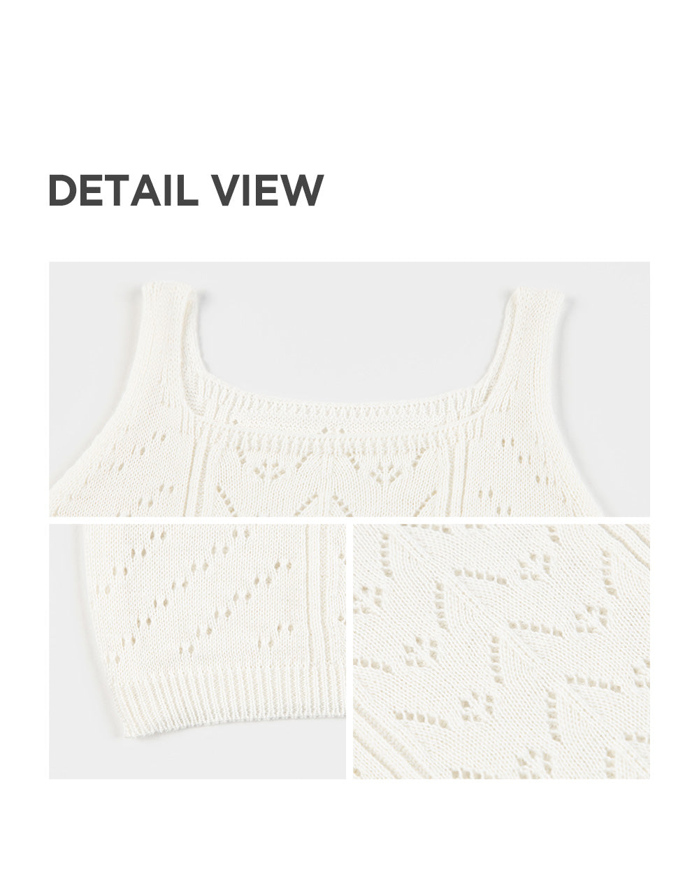 Betty knit baby sleeveless t-shirt