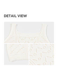 Betty knit baby sleeveless t-shirt