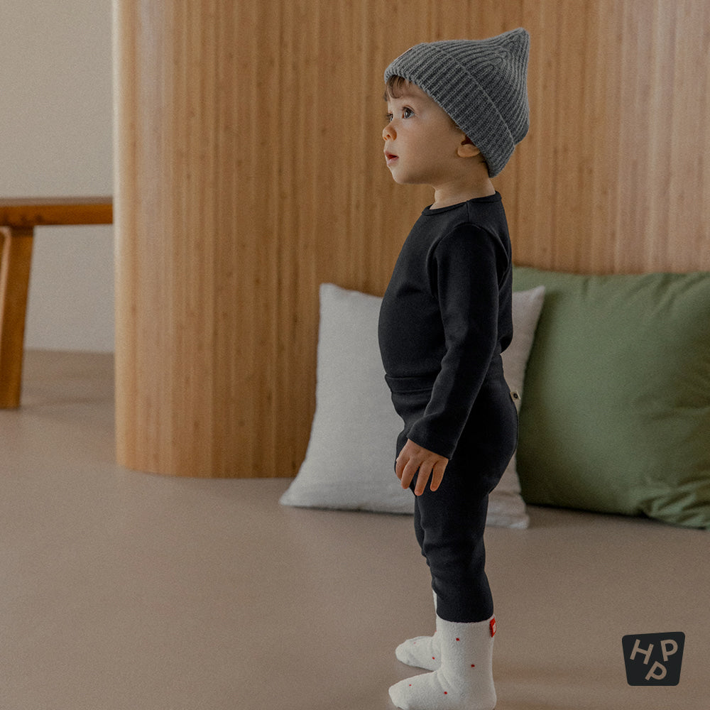 Pure basic modal fleece lined leggings