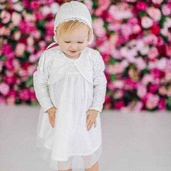 Sophia Christening Bonnet
