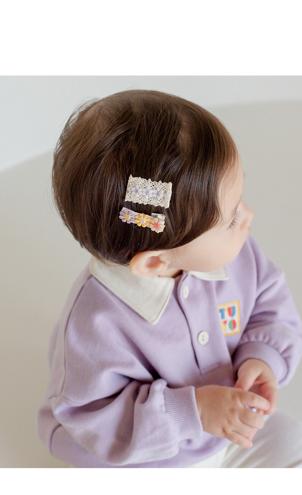 Romini baby barrettes set