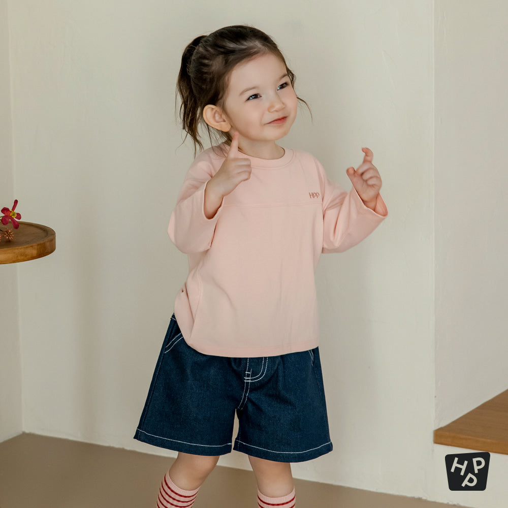 Vito wide denim shorts