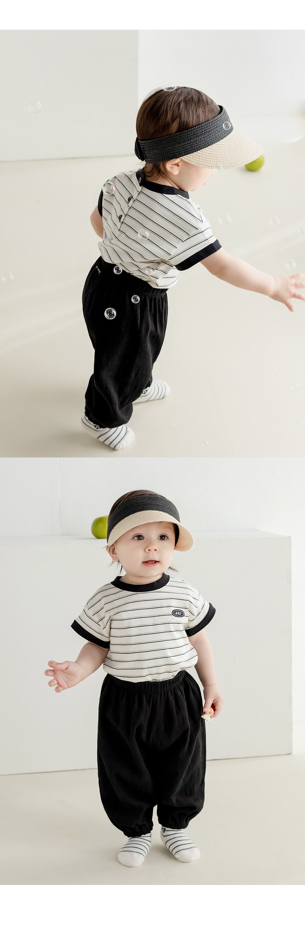 Dewey baby pants