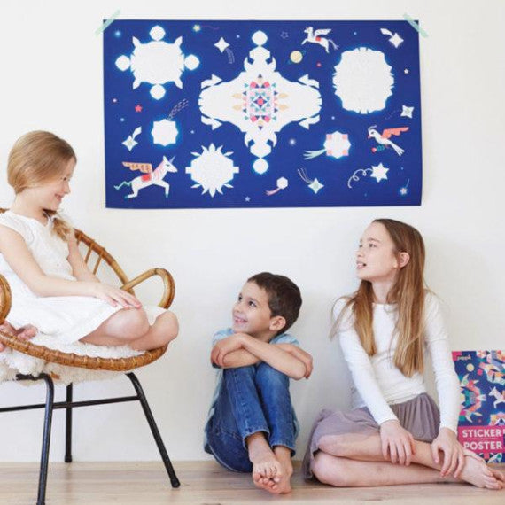 Poppik - Stickers poster - CONSTELLATION