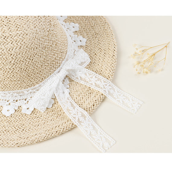 Becky Baby Straw Sun Hat