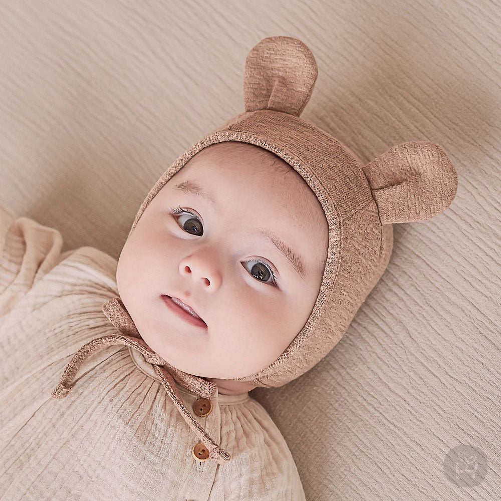 Bebe bear bonnet