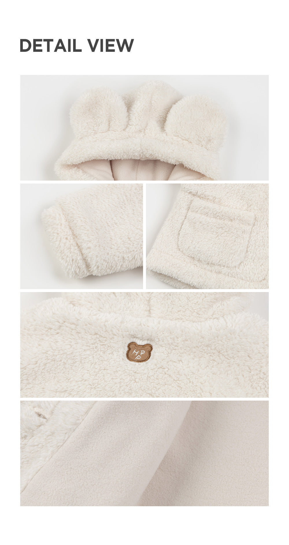 Earby fleece hoodie jacket