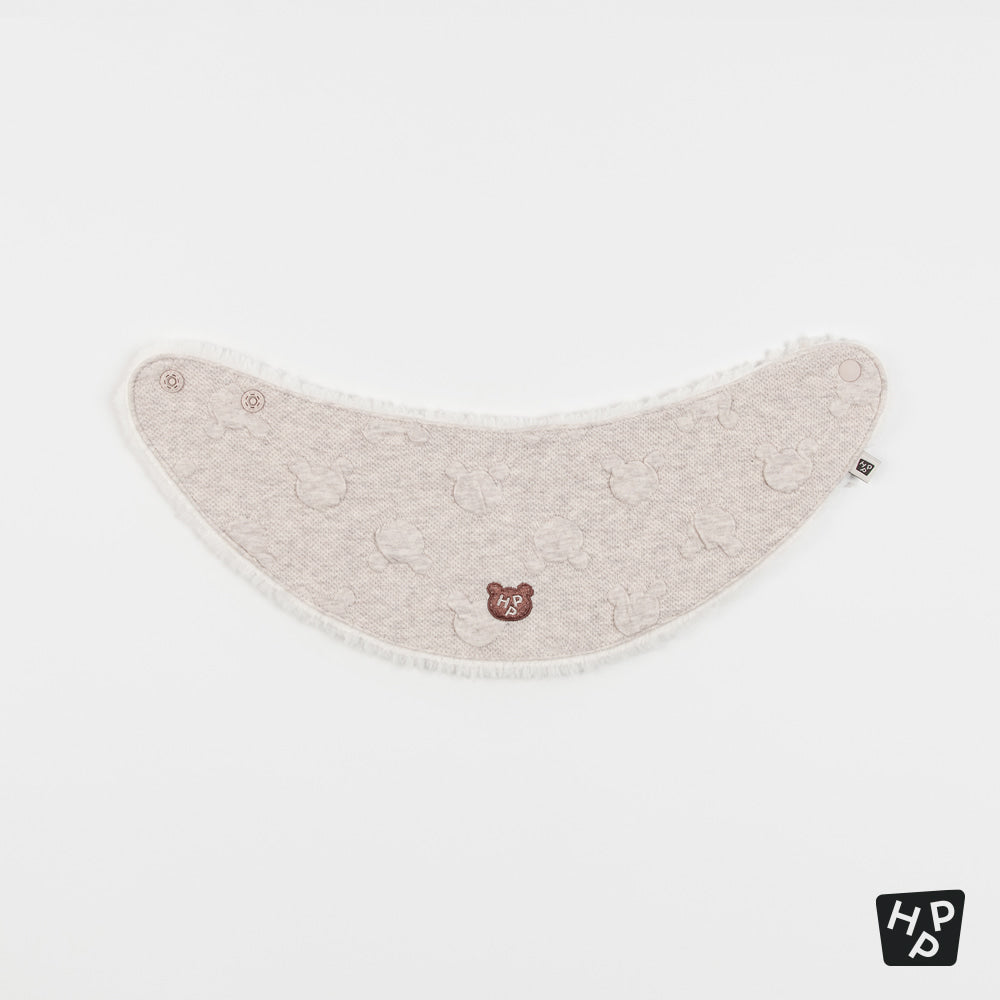Arty Snow Baby Banana Bib