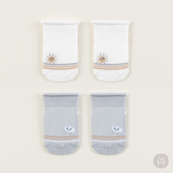Iris rolling summer baby socks
