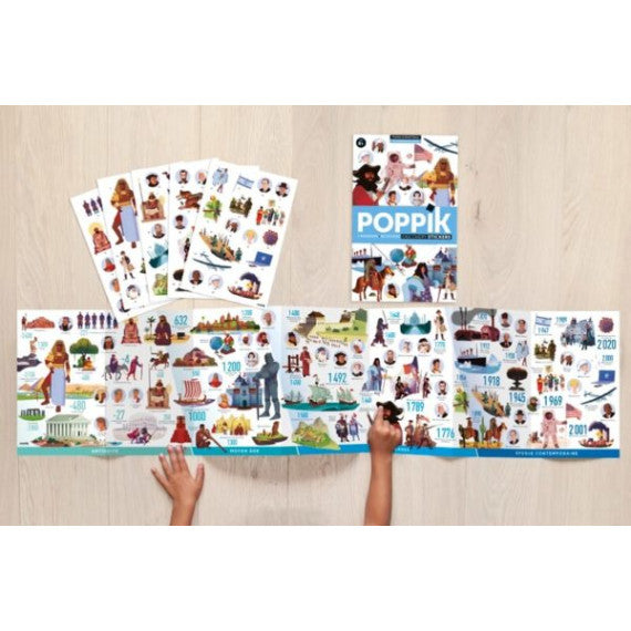 Poppik - Stickers poster - HISTORY FRAME