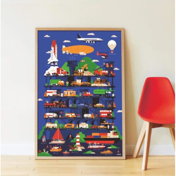 Poppik - Stickers poster Vehicles