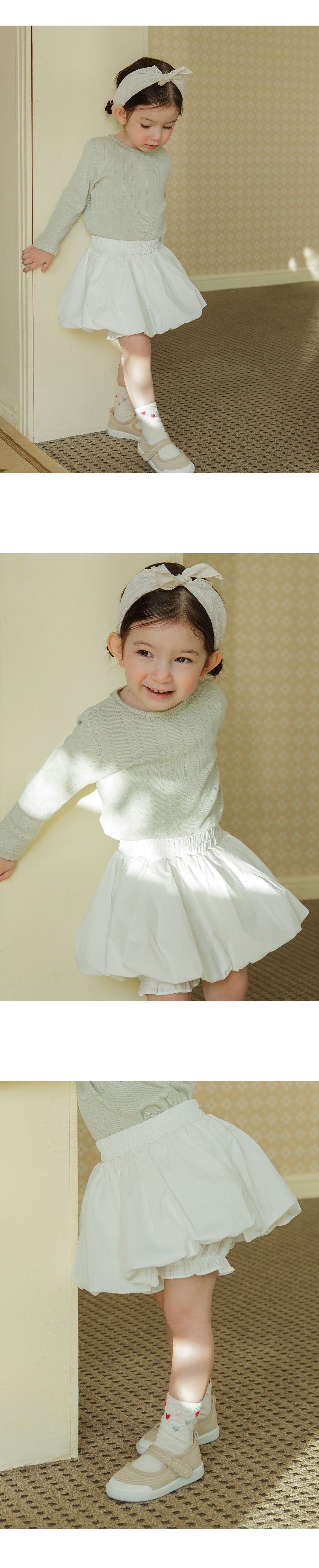 Fleur Balloon Baby Skort