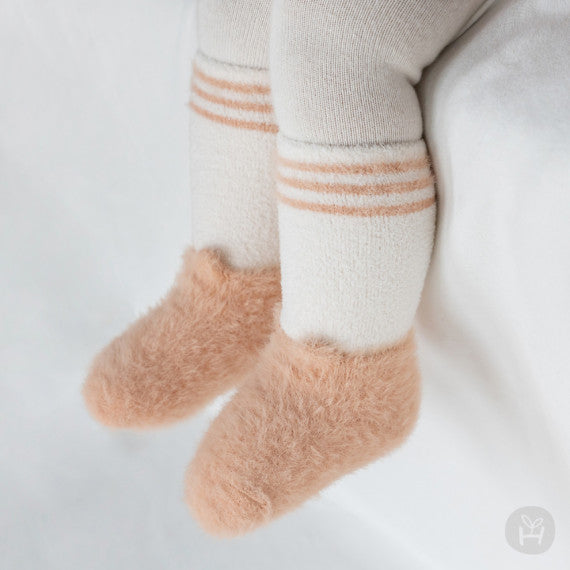 Frida winter baby boat socks set