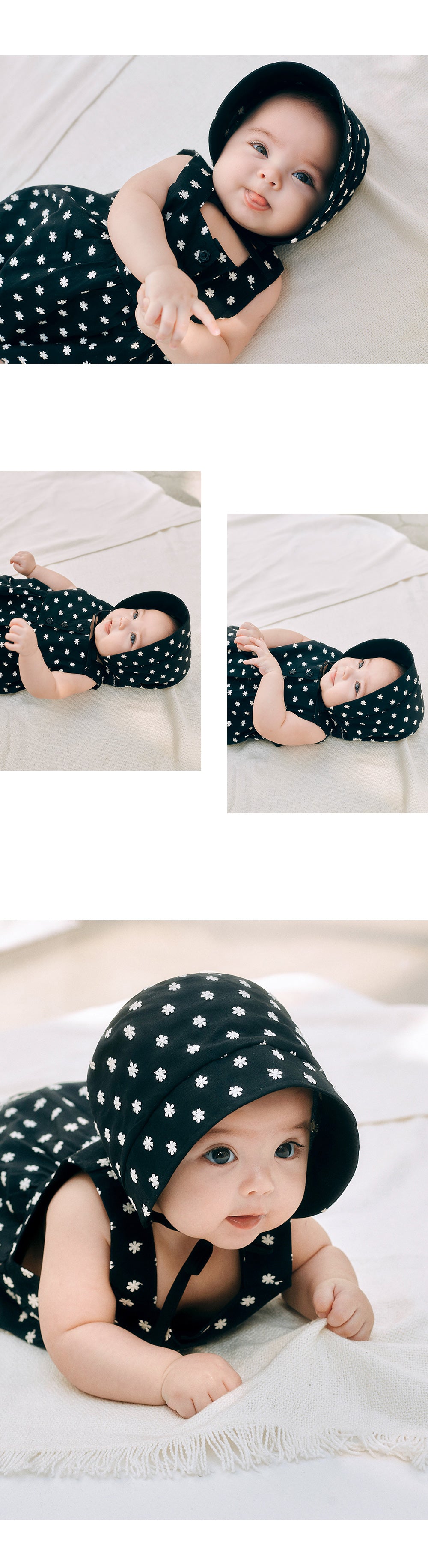 Fruity baby bonnet