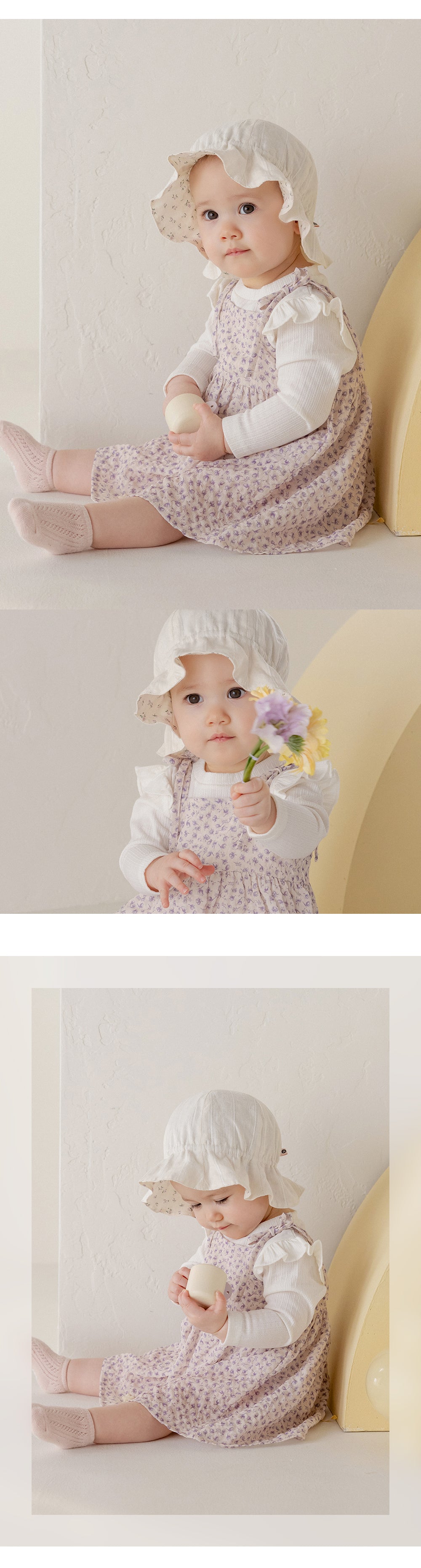 Jinny cozy frill baby long sleeve