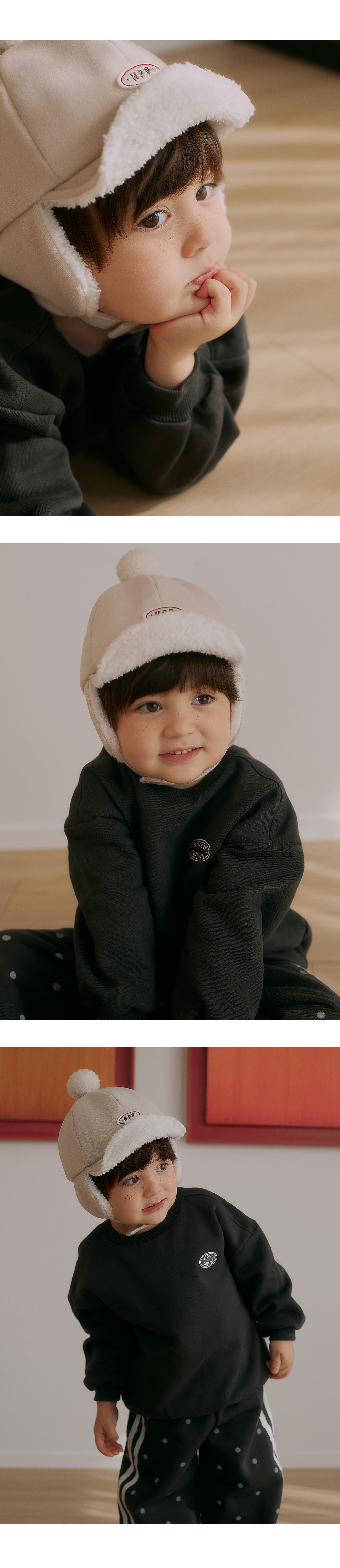 Latte winter cap