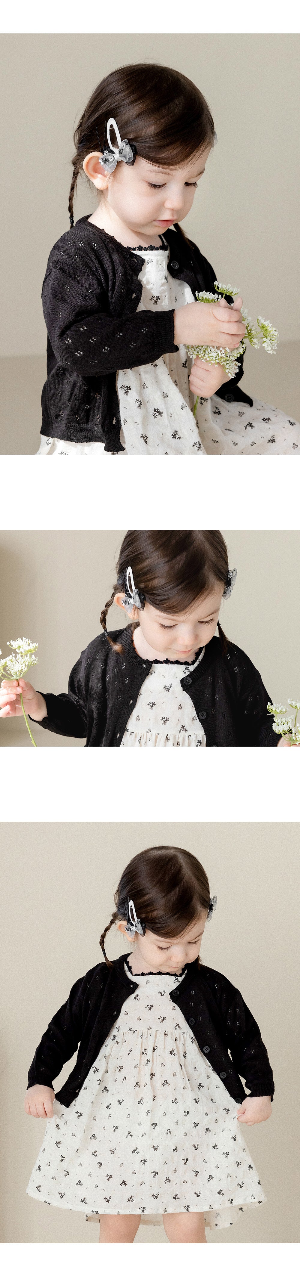 Leang baby barrettes set