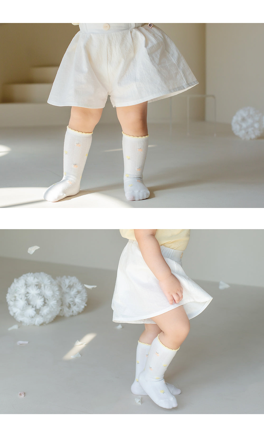 Leshu summer baby knee socks