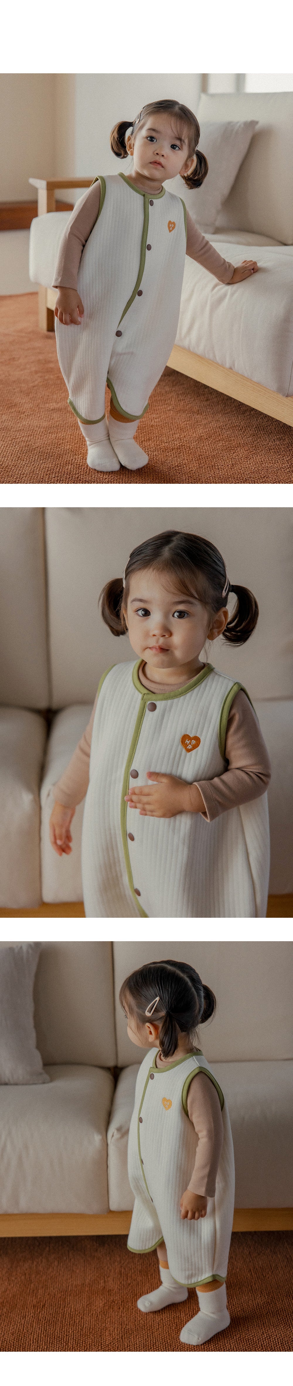 Line Dream baby sleeping vest