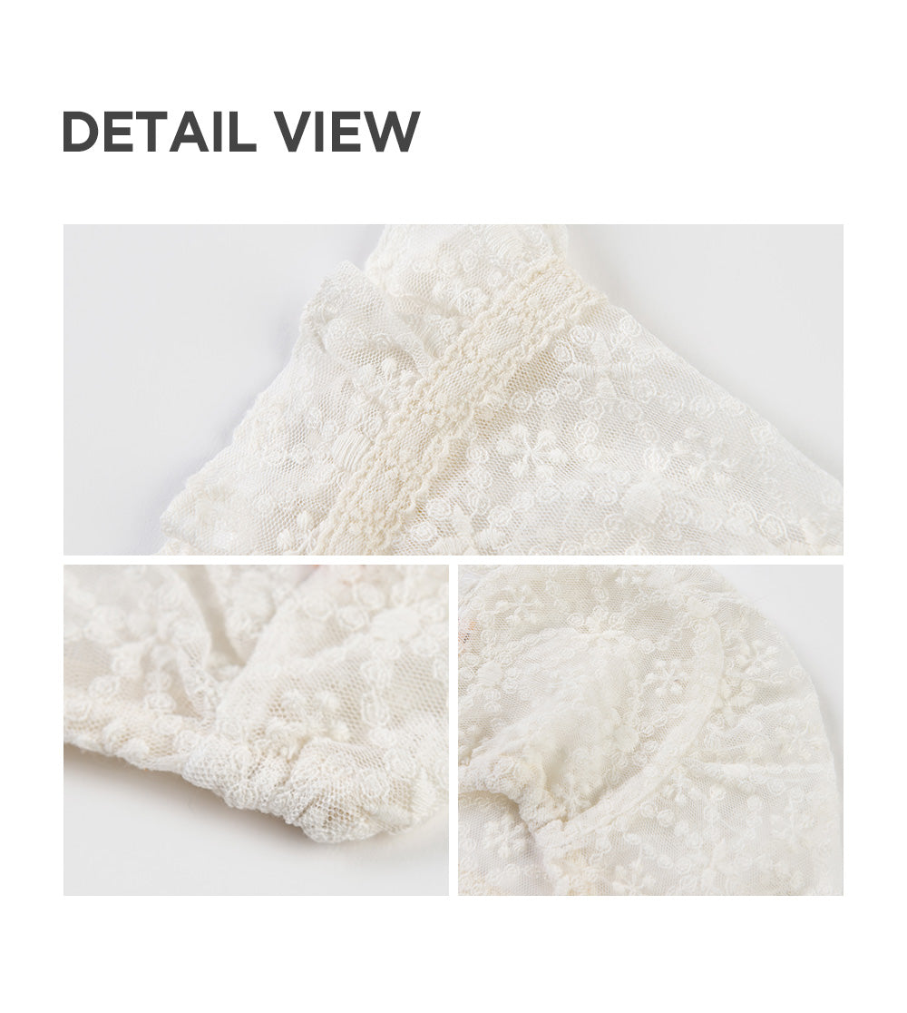 Lunilla lace bonnet
