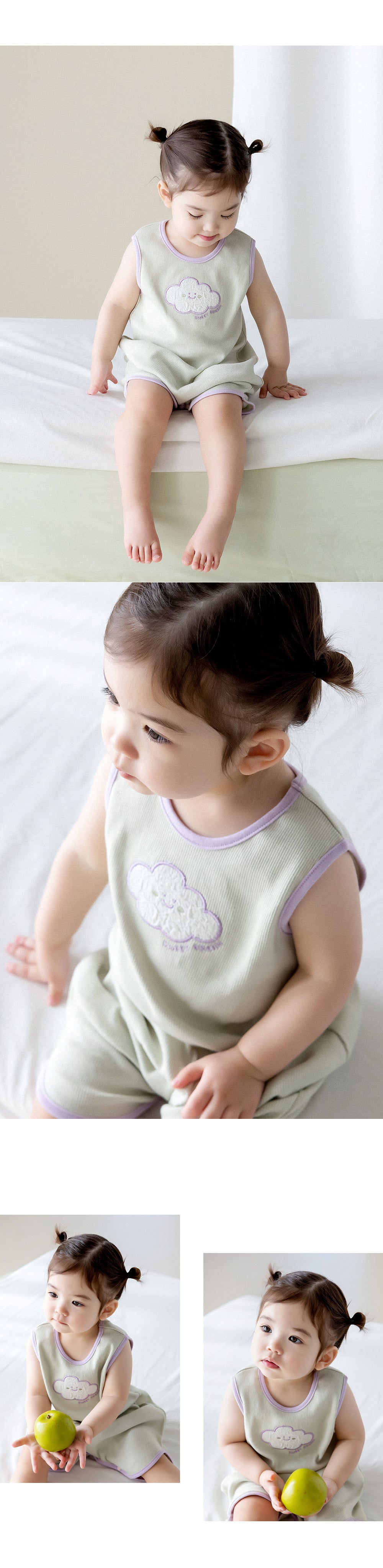 Luri baby sleeping vest