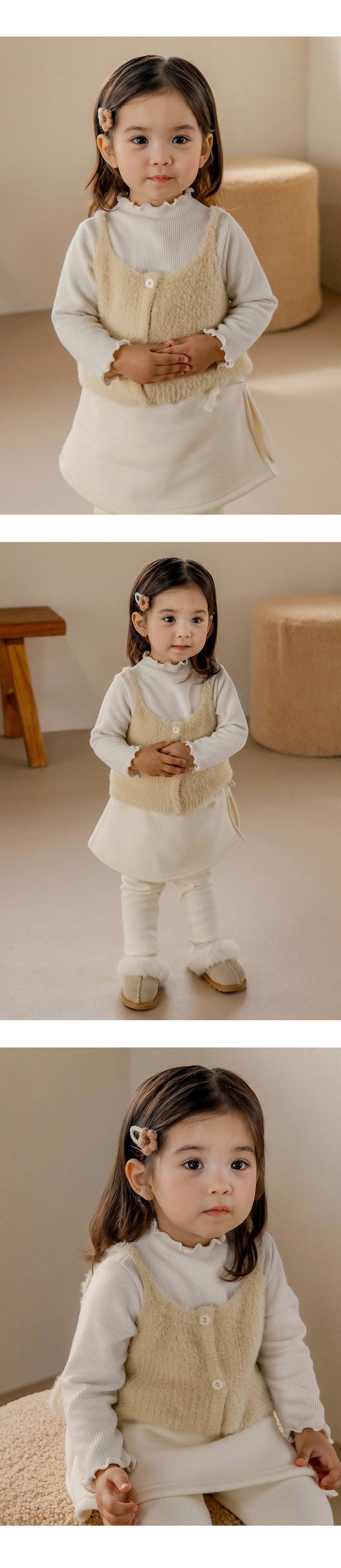 Mielo Knit Baby Bustier Set