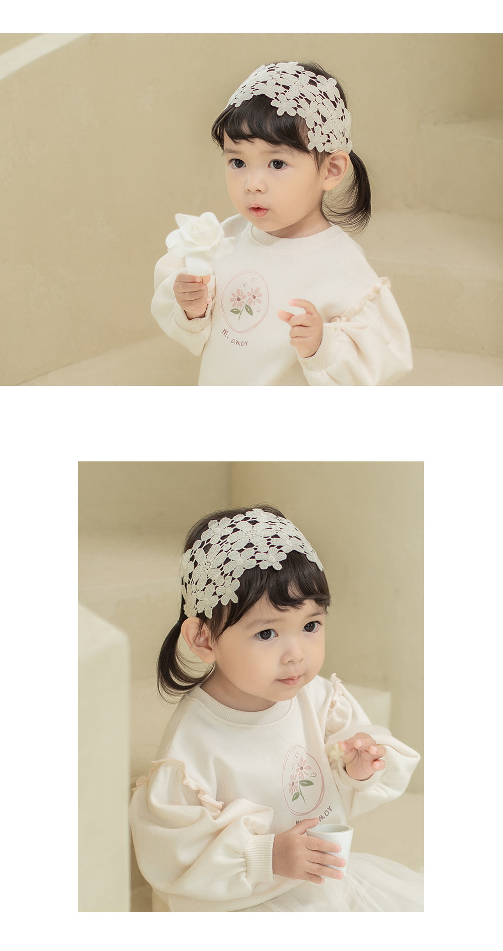 Nesol Lace Baby hairband
