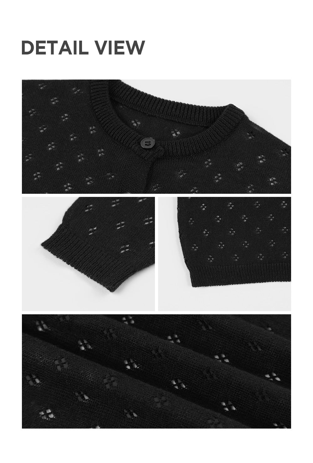 Nori knit baby cardigan