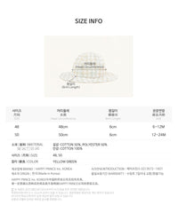 Pancy baby sun hat