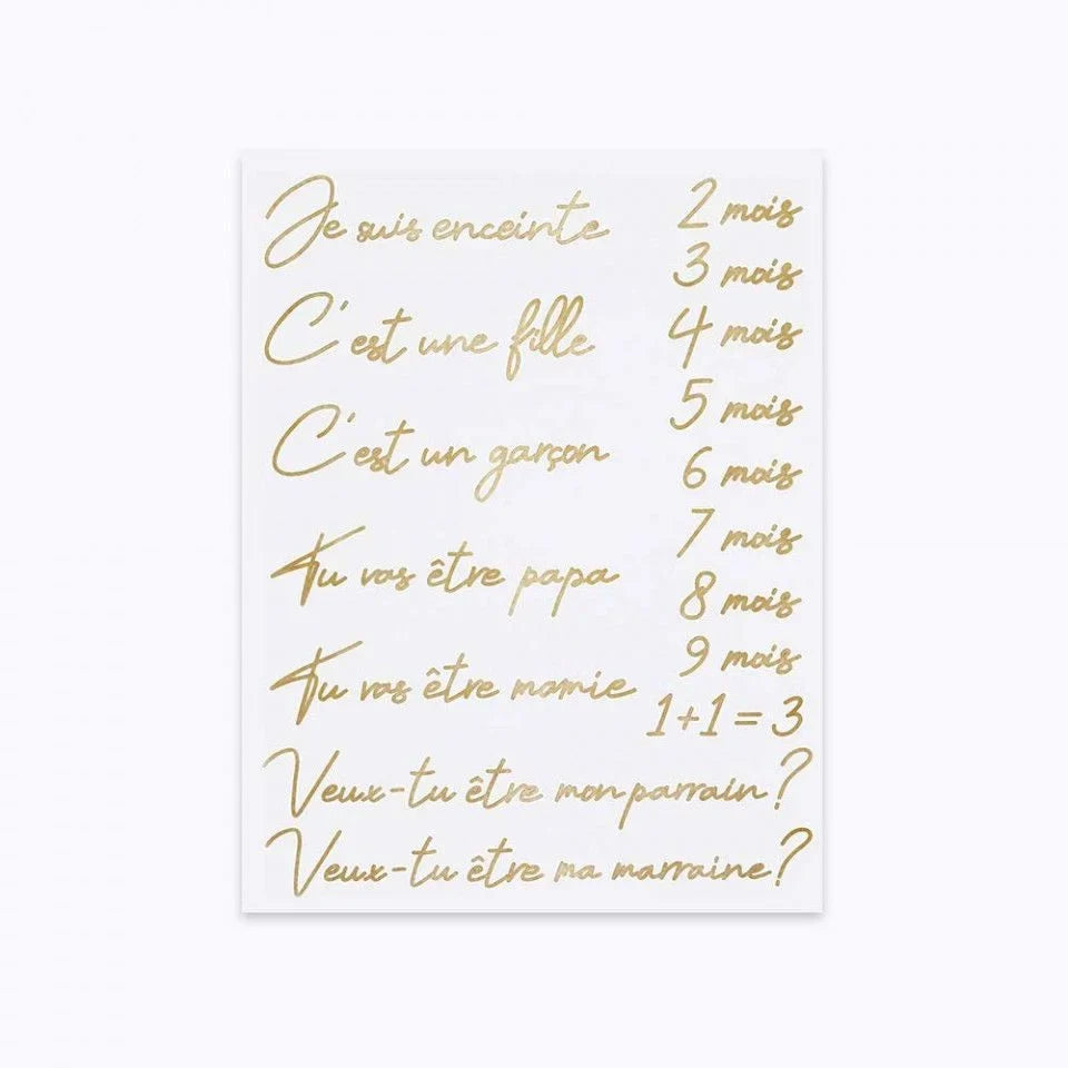 Pregnancy Tattoos Kit