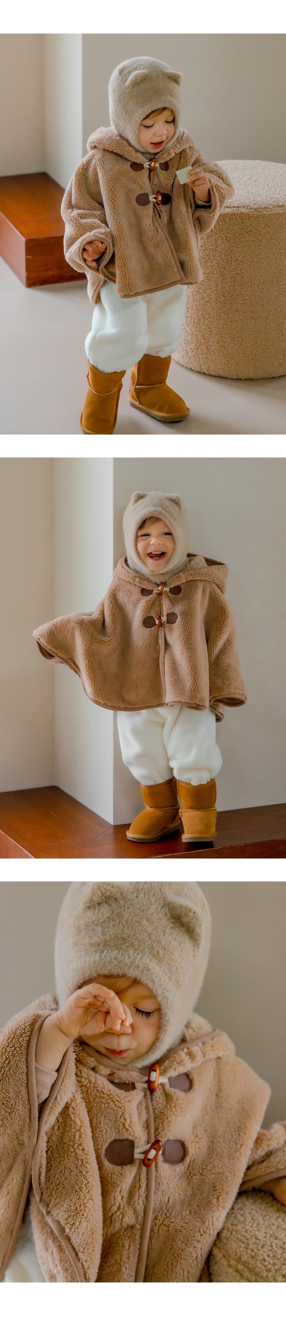 Roti Duffel Fleece Baby Cape