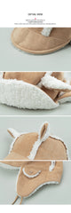 Watt bebe shearling winter baby cap
