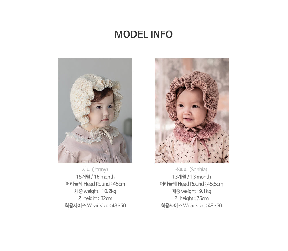 Yulia frill Bonnet